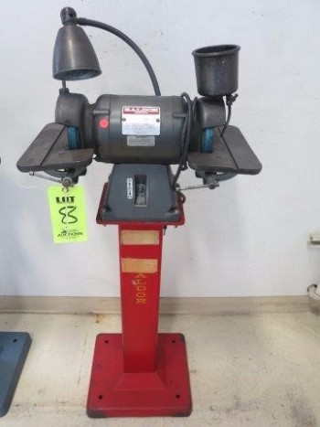 BALDOR, DOUBLE END GRINDER, 1/2 HP, MODEL 522