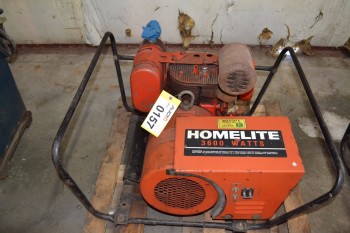 HOMELITE 3600 WATTS GENERATOR