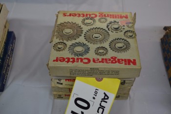 LOT OF 4 SIDE MILLING CUTTERS
