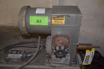 US MOTORS SINGLE WHEEL BENCH GRINDER