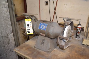 BALDOR DUAL WHEEL BENCH GRINDER
