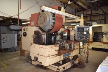 1986 OKUMA & HOWA MILLAC 4VA CNC VERTICAL MILLING MACHINE