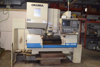 OKUMA MC-40VA CNC VERTICAL MILLING MACHINE