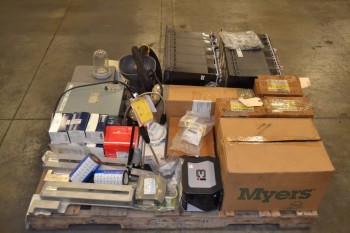 1 PALLET OF ASSORTED SAFETY AND SECURITY