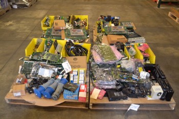 3 PALLETS OF ASSORTED ELECTRICAL CONTROLS