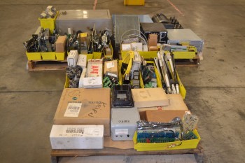 3 PALLETS OF ASSORTED ELECTRICAL CONTROLS