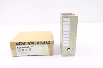 SIEMENS 6ES5470-8MA12 SIMATIC ANALOG OUTPUT MODULE