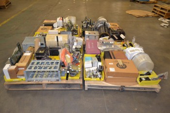 4 PALLETS OF ASSORTED ELECTRICAL CONTROLS