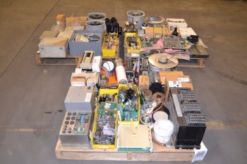 3 PALLETS OF ASSORTED ELECTRICAL CONTROLS