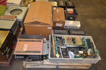 4 PALLETS OF ASSORTED ELECTRICAL CONTROLS