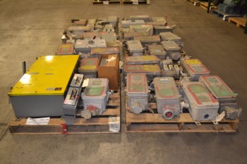 6 PALLETS OF ASSORTED DISCONNECT SWITCHES