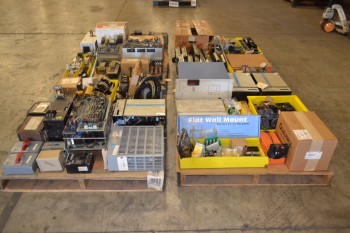 4 PALLETS OF ASSORTED ELECTRICAL