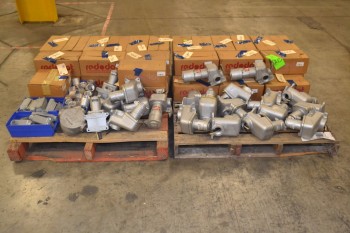 2 PALLETS OF ASSORTED ELECTRICAL ENCLOSURES