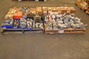 2 PALLETS OF ASSORTED ELECTRICAL ENCLOSURES