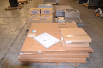 5 PALLETS OF ASSORTED ELECTRICAL ENCLOSURES