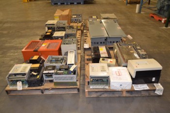 6 PALLETS OF ASSORTED MOTOR DRIVES