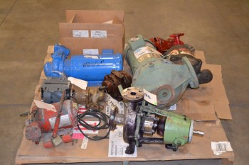 1 PALLET OF ASSORTED PUMPS