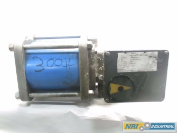 NELES JAMESBURY 815W-11-3600M STAINLESS CONTROL VALVE