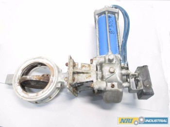 NELES JAMESBURY 8 IN P-1500 STAINLESS CONTROL VALVE