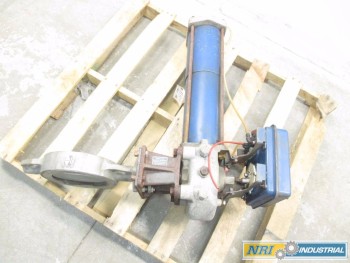 NELES JAMESBURY 8 IN STAINLESS CONTROL VALVE