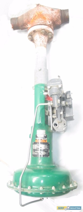 FISHER ES 3 IN 657 3582I STEEL PNEUMATIC CONTROL VALVE