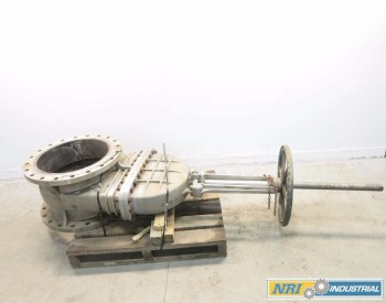 24 IN STAINLESS FLANGED WEDGE GATE VALVE