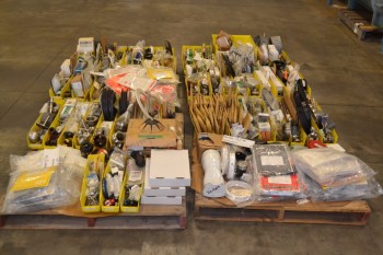 4 PALLETS OF ASSORTED VALVE PARTS