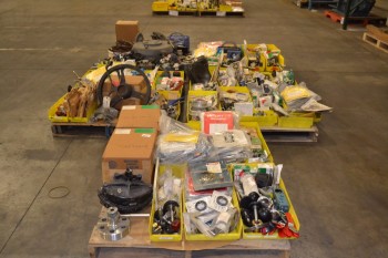 5 PALLETS OF ASSORTED VALVE REPLACEMENT PARTS