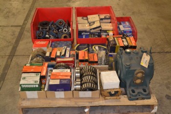 1 PALLET OF ASSORTED BEARINGS