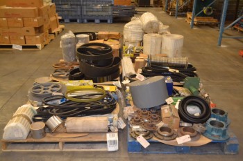 6 PALLETS OF ASSORTED POWER TRANSMISSION