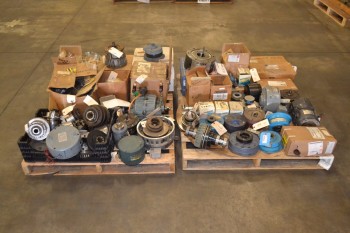 2 PALLETS OF ASSORTED CLUTCHES AND BRAKE PARTS