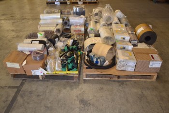 4 PALLETS OF ASSORTED BELTS