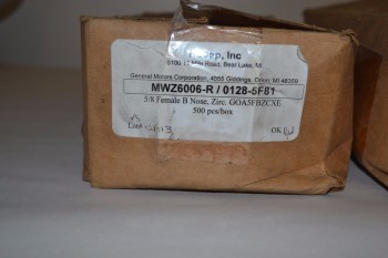 LOT OF 5 ASSORTED BOXES OF WELD TIPS
