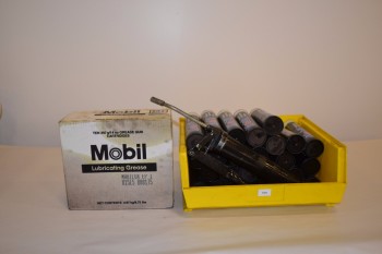 LOT OF MOBILE LUBRICATING GREASE