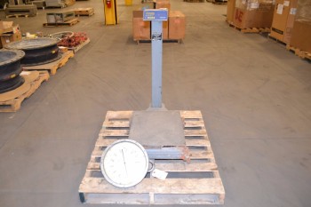 LOT OF HANGING SCALE AND DIGITAL PLATFORM SCALE