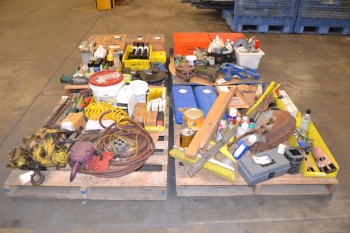 4 PALLETS OF ASSORTED TOOLS