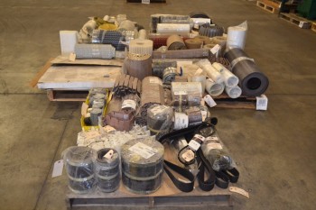 5 PALLETS OF ASSORTED BELTS