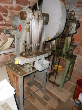 Waterbury Farrel 5 Ton Press, GE AC Motor 220v 3 Ph