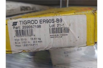ESAB ARCALOY TIG ROD ER90S-B9, 3/32 DIA., 300 #S AVAILABLE