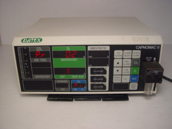Datex Capnomac II Anaesthetic Monitor Anesthesia Monitor Type AGM-103-27-02