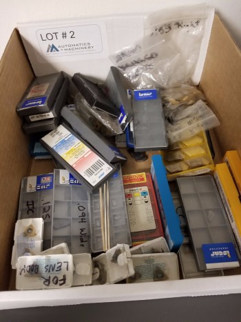 Large Assortment of carbide inserts
