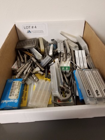 Large assortment of Taps, Endmills & Drills