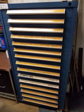 15 Drawer Vidmar Tool Cabinet
