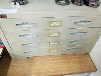 4 Drawer Pin Gauge Set W/Lock