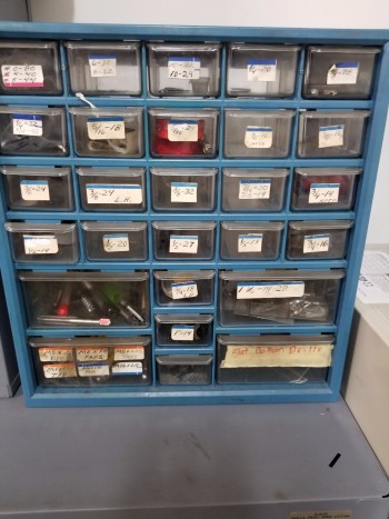 Misc Drills Taps, Box plus all contents