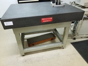 4\' x 3\' Granite Surface plate with stand. 6\