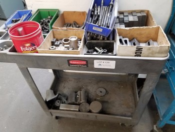 Vise Hold Downs Plus Cart and Contents