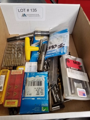 Misc Drills, Taps, Carbide Inserts