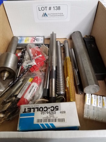 Misc Drills, Reamers, live center