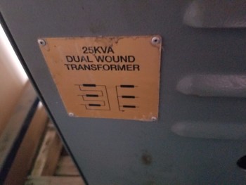 25 KVA Dual Wound Transformer